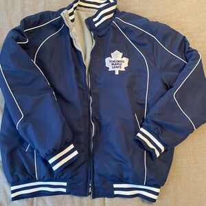 Toronto Maple Leaves Reversible Bomber Jacket